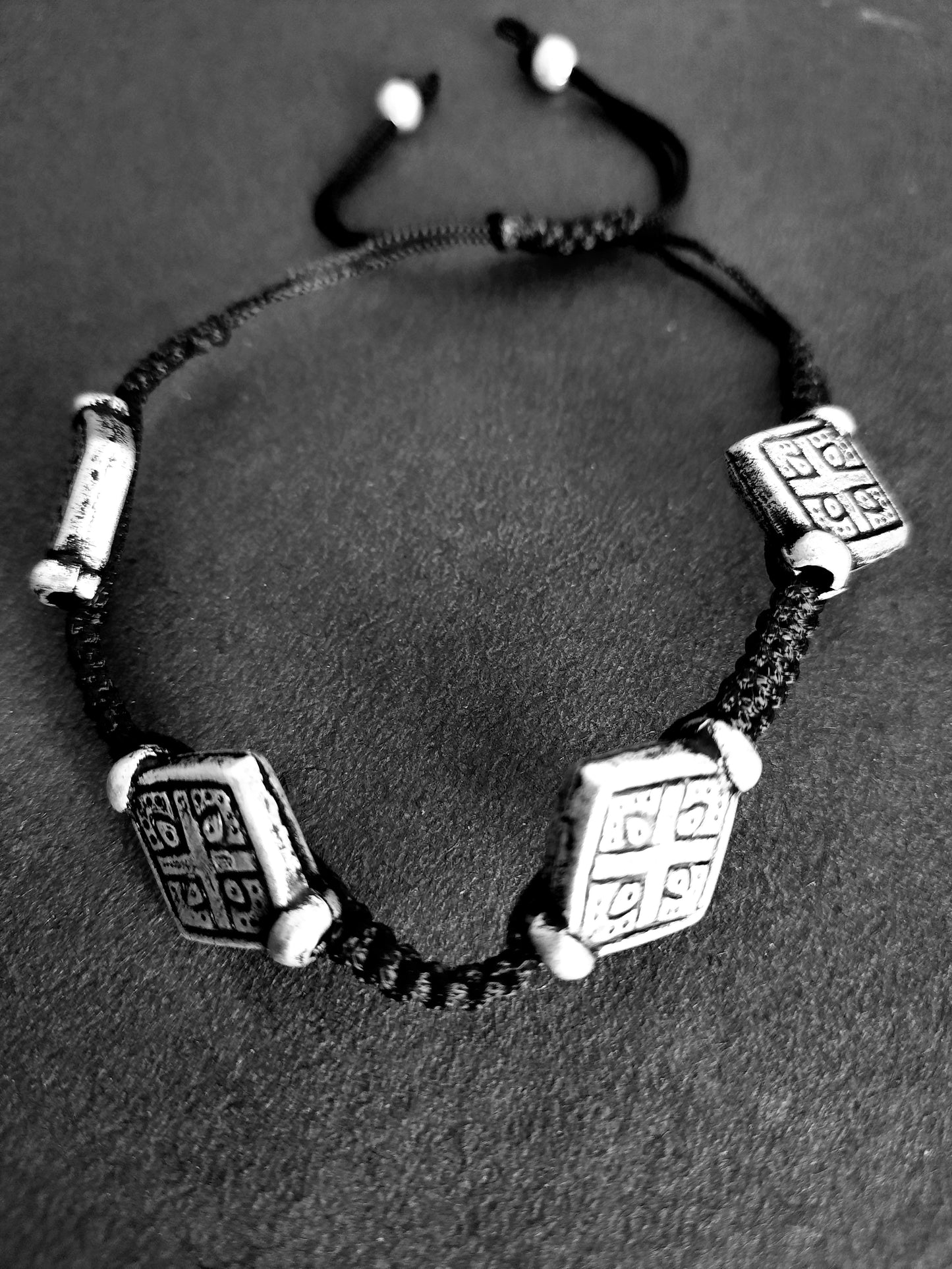 Corded Geometrics bracelet