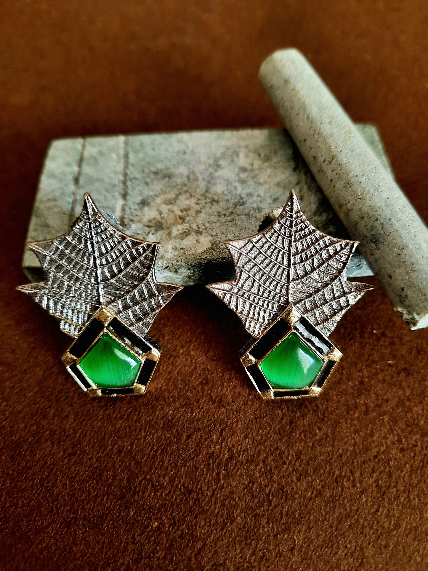 Maya Green Earrings