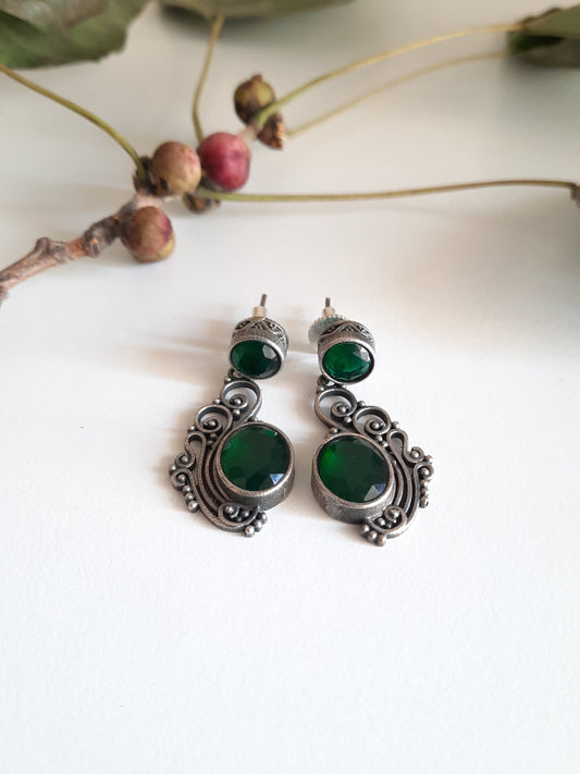 Gloria Green Earrings