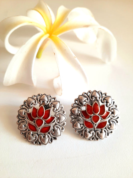 Layla Red Earrings