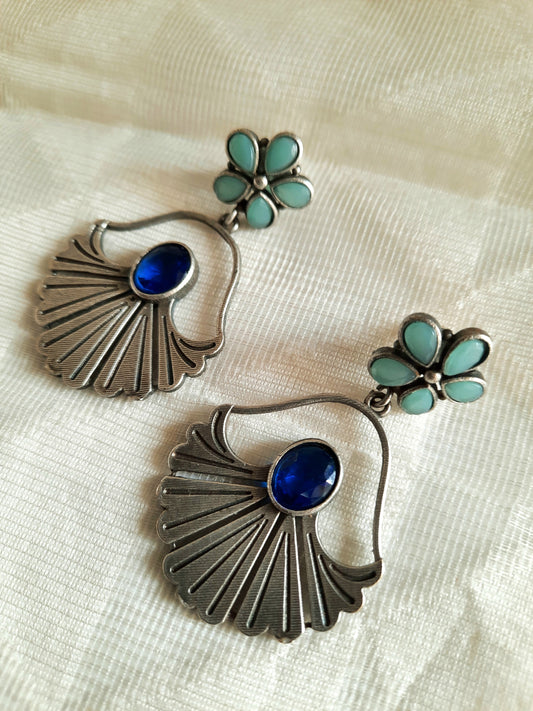 Fiona Blue Earrings