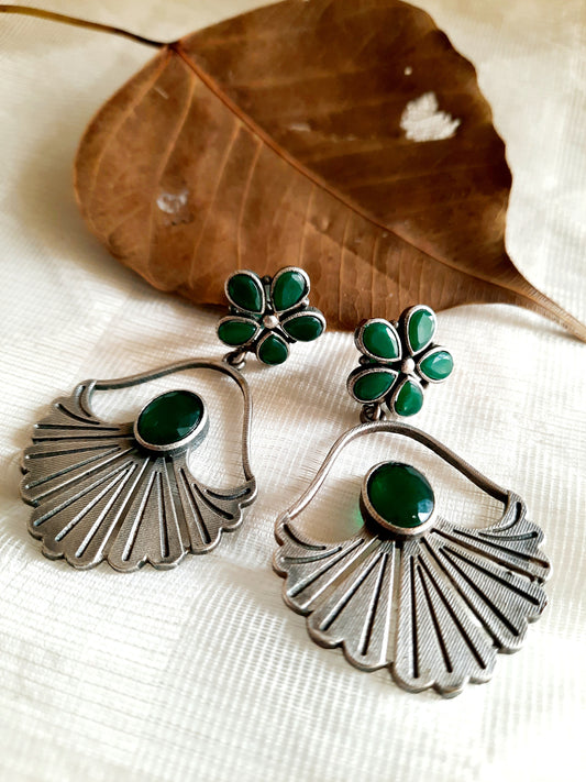 Fiona Green Earrings