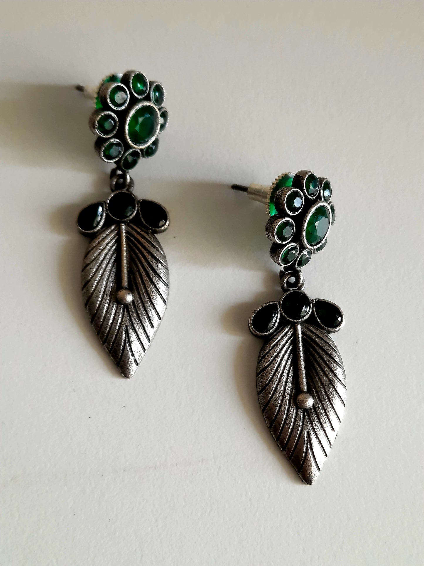 Gianna Green Earrings