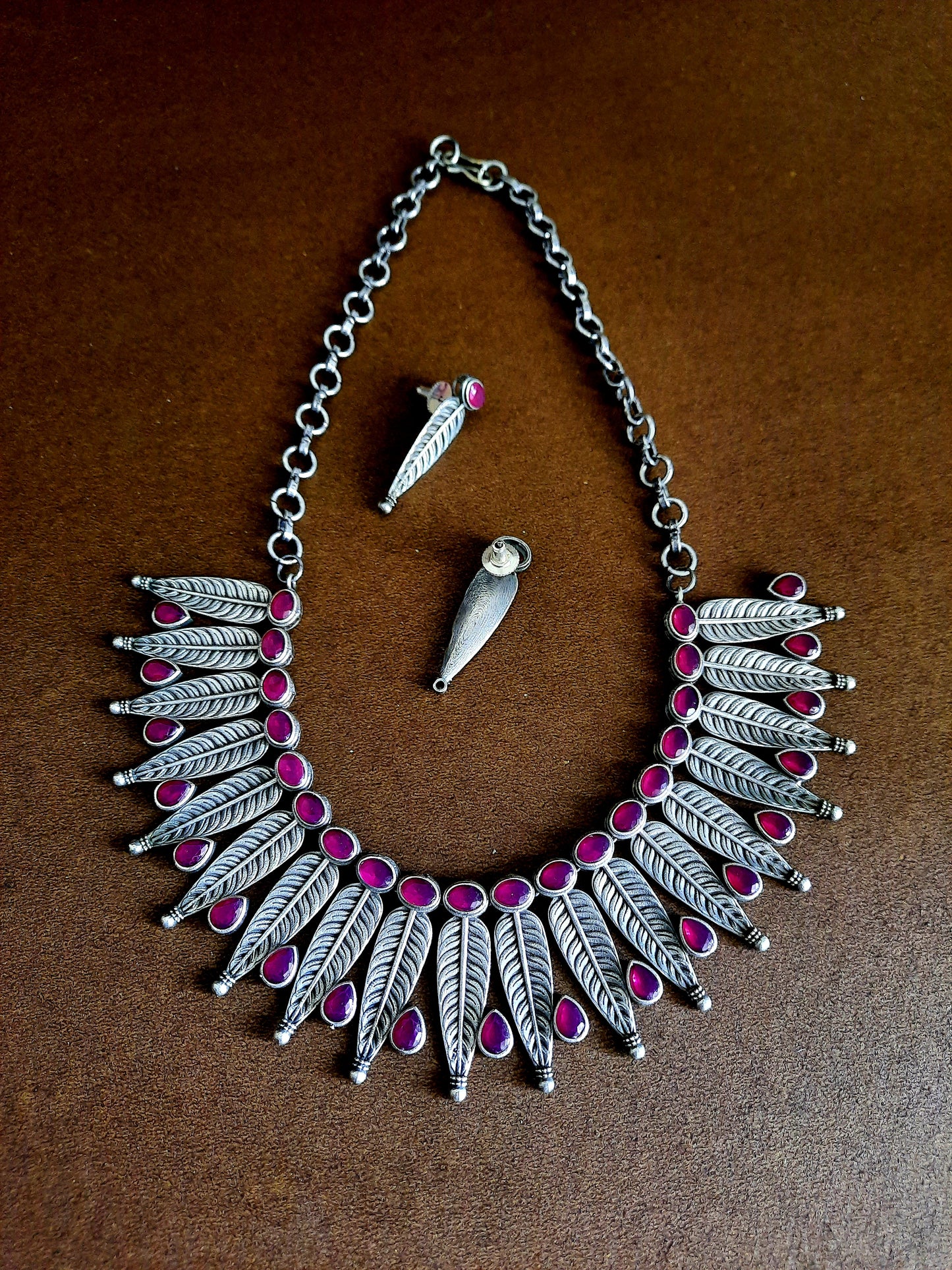 Simran Pink Necklace Set