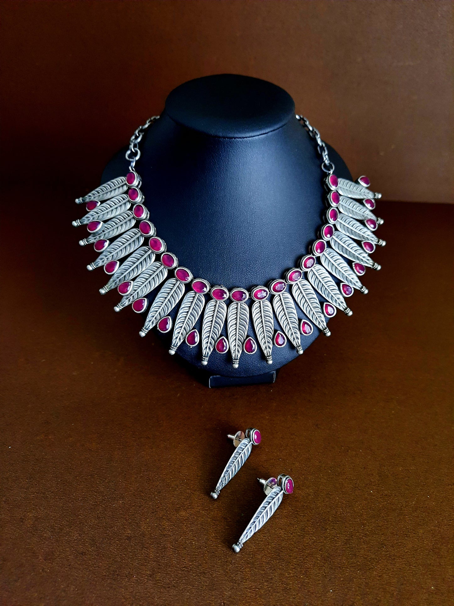 Simran Pink Necklace Set