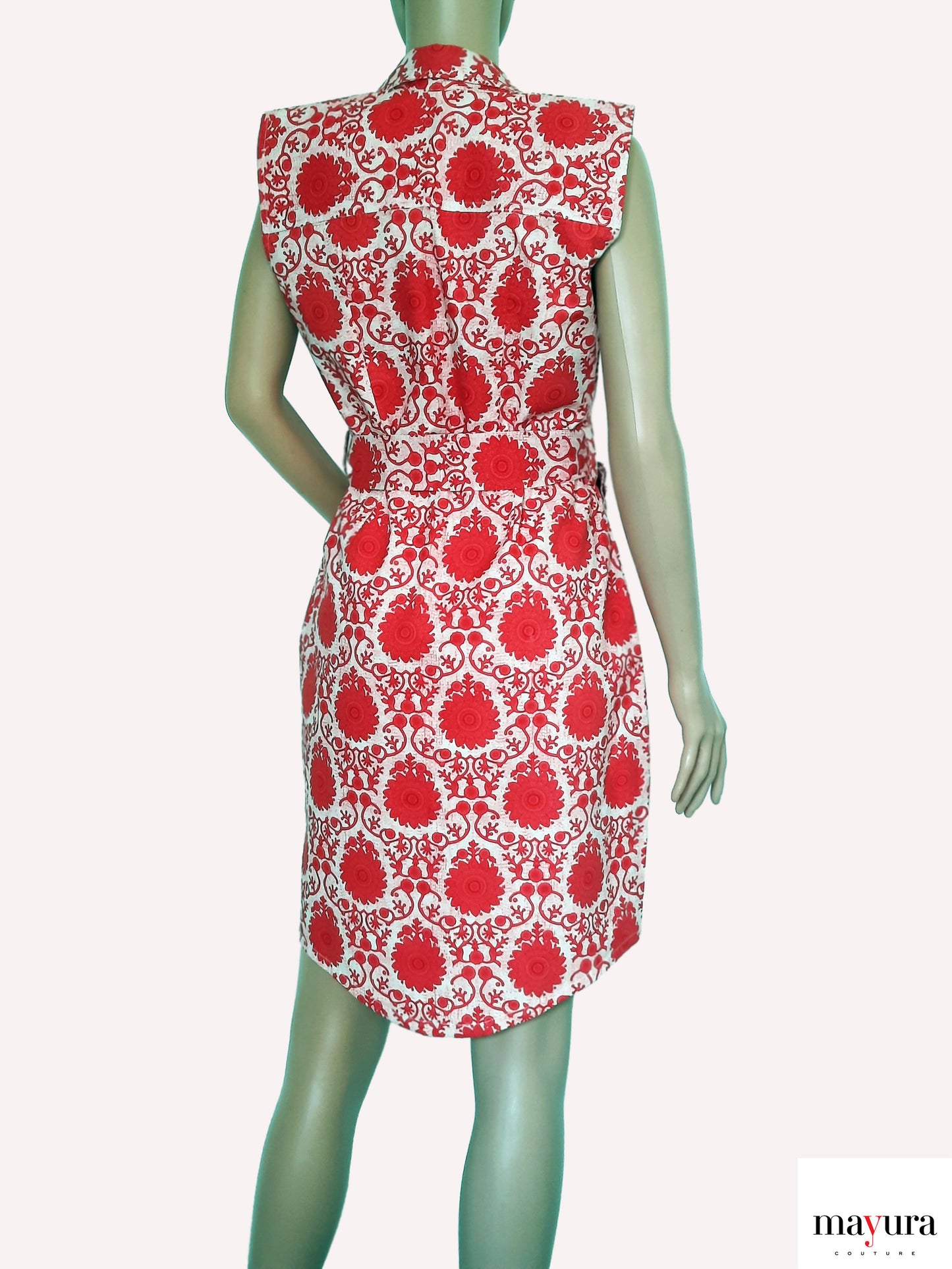 Rosette Reverie Cotton Dress