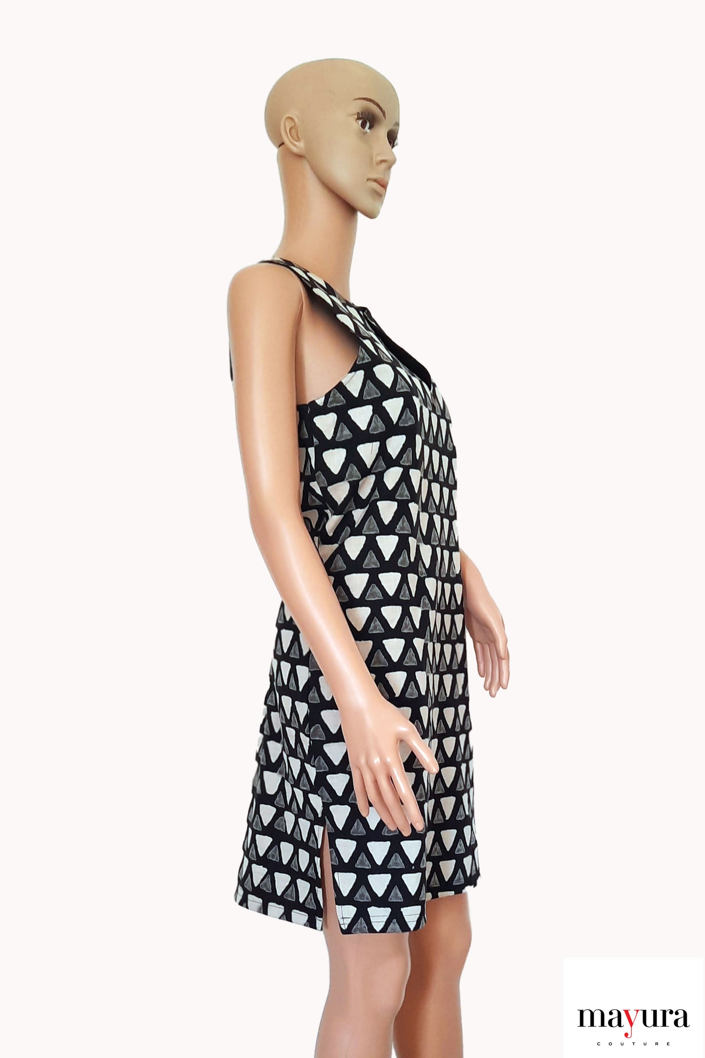 Monochrome Geometrics Dress