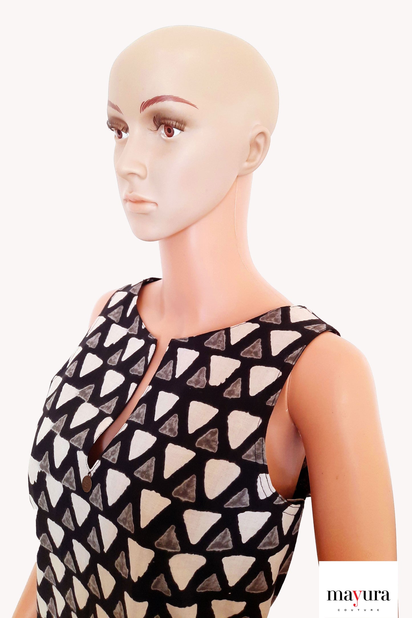 Monochrome Geometrics Dress